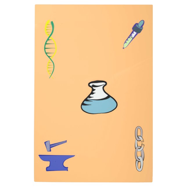 Engineering  metal print (Front)