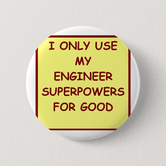 engineering pinback button (Front)
