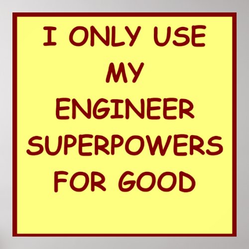 engineering poster