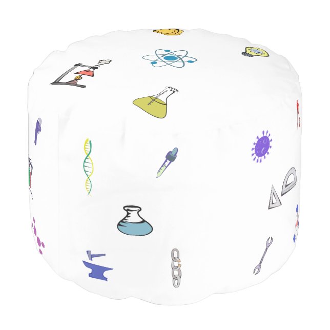 Engineering Pouf (Angled Back)