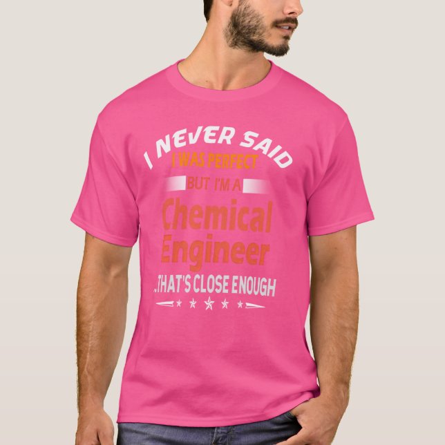 Engineering Profession Funny Chemical Engineer Gif T-Shirt (Front)