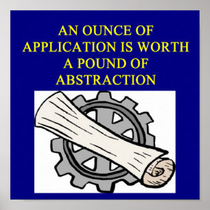 ENGINEERING proverb Poster