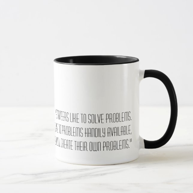 Engineering Quote Mug (Right)