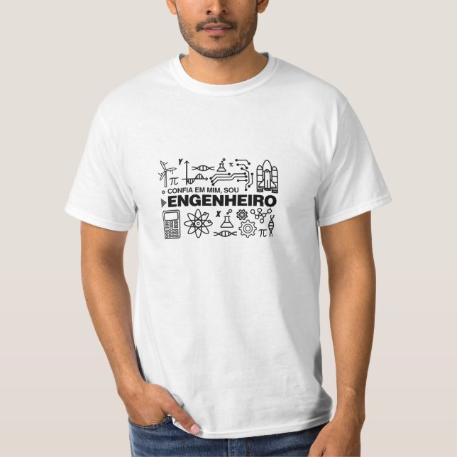 Engineering Shirt: Trust Me, I'M An Engineer T-Shirt (Front)