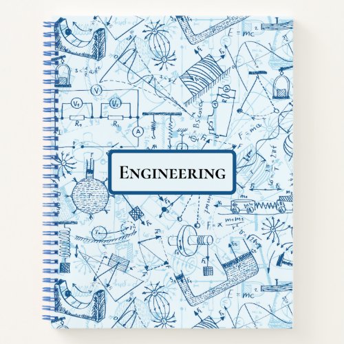 Engineering Spiral Notebook