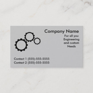 Engineering Template Business Card
