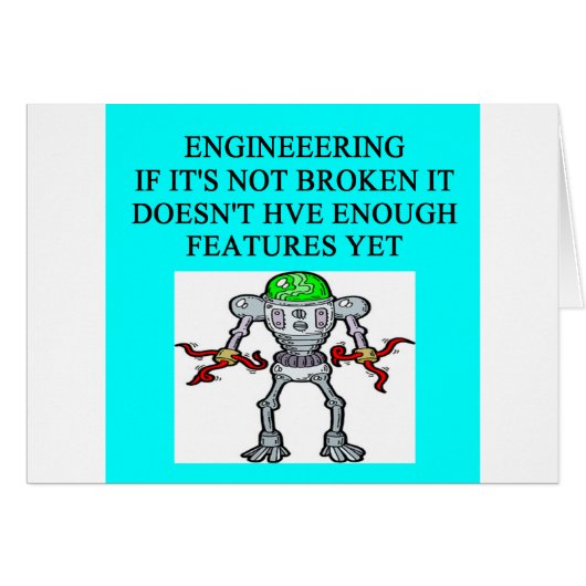 ENGINEERINGjoke Cards (Front Horizontal)