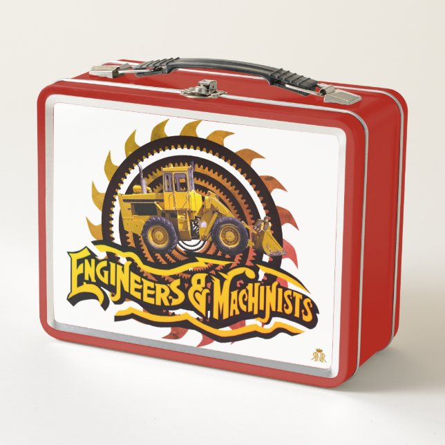 Engineers and Machinists Saw Tooth Lunchbox (Front)