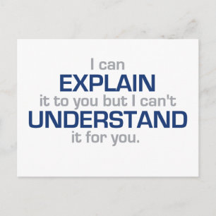 Engineer's Motto - Science Type Stuff Postcard
