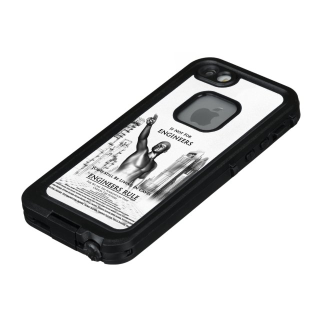 Engineers Rule LifeProof iPhone Case (Top)