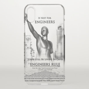 Engineers Rule iPhone X Case