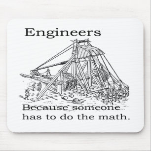 Engineers Trebuchet Mouse Pad