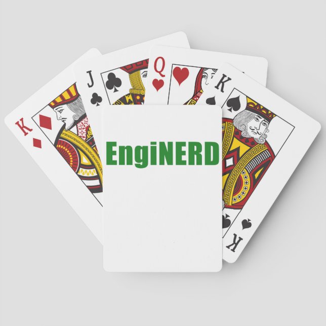 Enginerd Poker Cards (Back)