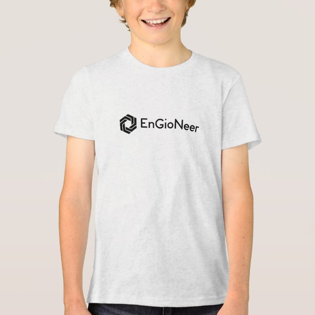 EnGioNeer Kids T-shirt Tri-Blend Shirt (Front)