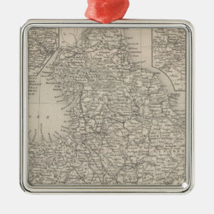 England 10 metal ornament