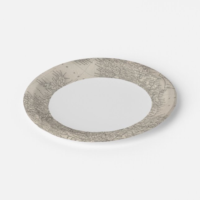 England 10 paper plates (Angled)