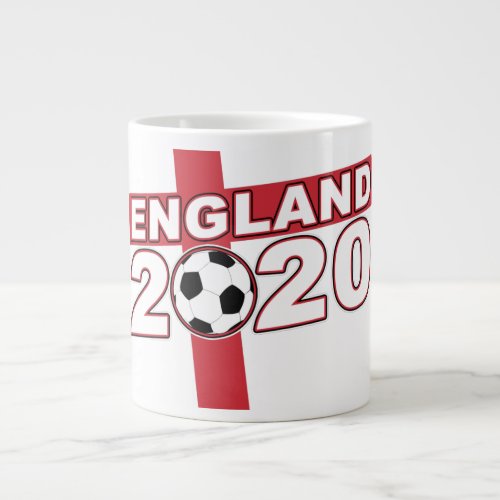 England 2020 English Football  Giant Coffee Mug