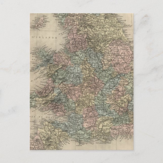 England 3 postcard (Front)