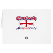 England Absobloodylutely 4 Cards (Back Horizontal)