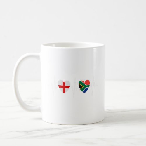 England And South Africa South African Flag Flags  Coffee Mug