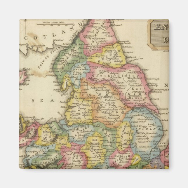 England and Wales Magnet (Front)