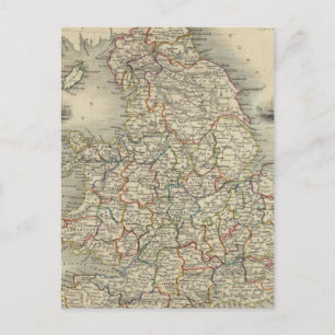 England and Wales Postcard