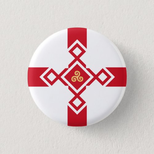 England Badge _ Anglo_Celtic Cross Button