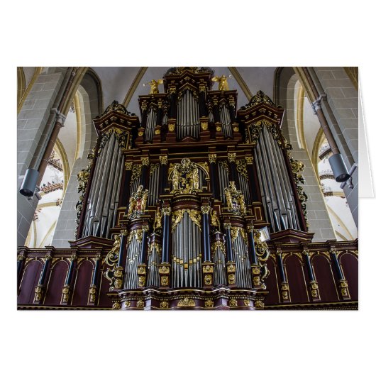 England Bath Abbey Pipe Organ Cards (Front Horizontal)
