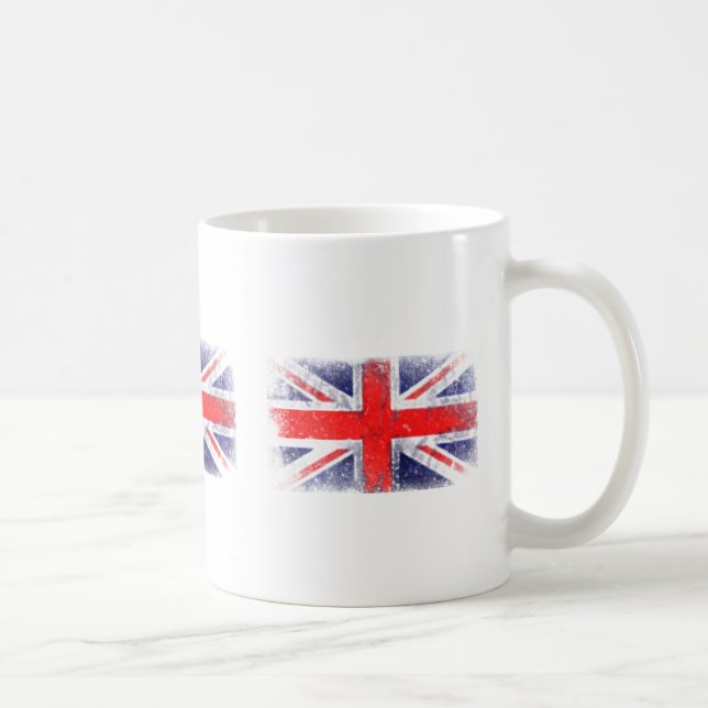 England blue and red flag coffee mug (Right)