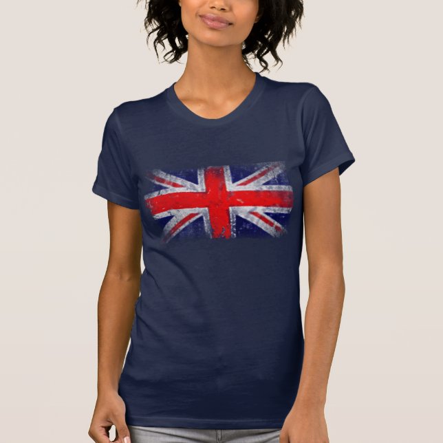 England blue and red flag T-Shirt (Front)