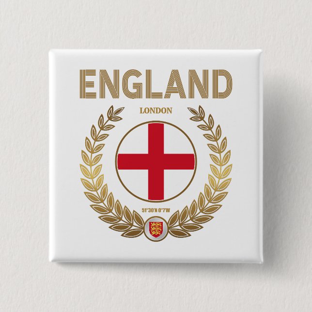 England Button (Front)