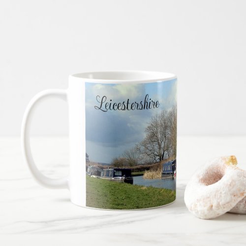 England Canalboating Leicestershire Countryside Coffee Mug