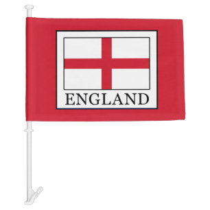 England Car Flag