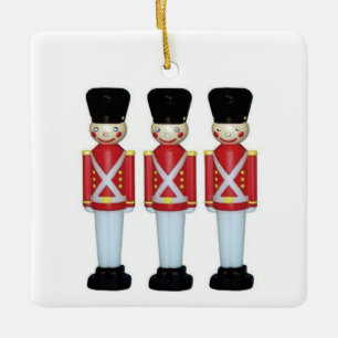 England Christmas Ceramic Ornament