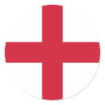 ENGLAND CLASSIC ROUND STICKER