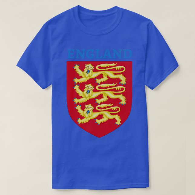 England Coat of Arms T-Shirt (Design Front)
