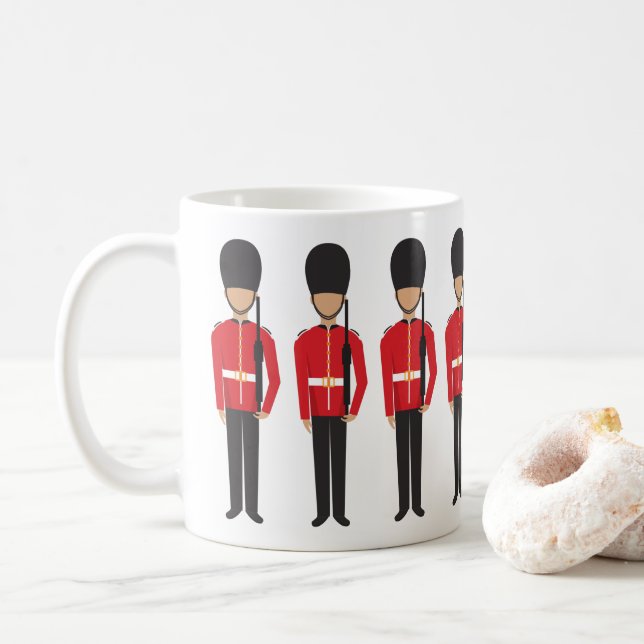 England Coldstream Guards Mug (With Donut)