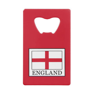 England Credit Card Bottle Opener