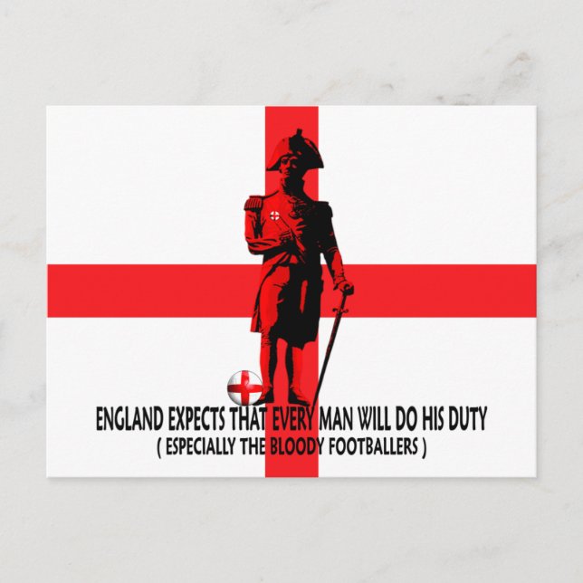 England expects every man to do his duty postcard (Front)