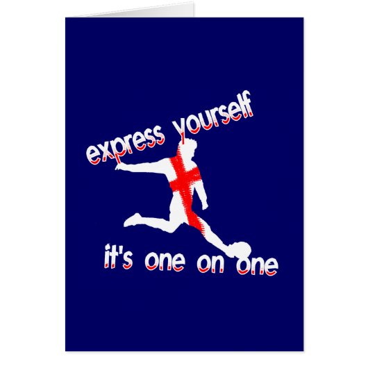 England Express Yourself Cards (Front)