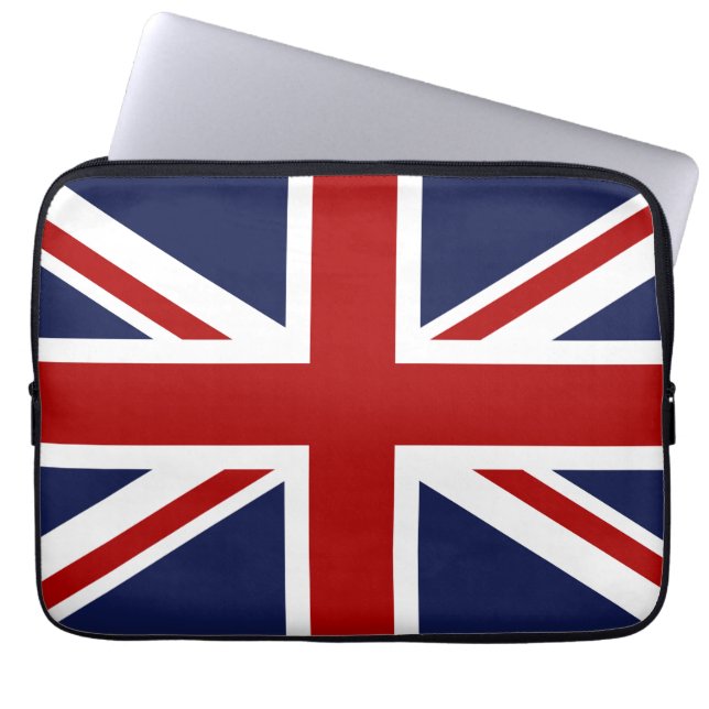 England Flag 3 Laptop Sleeve (Front)