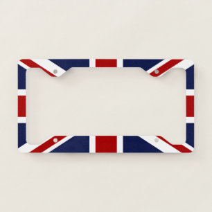 England Flag 3 License Plate Frame
