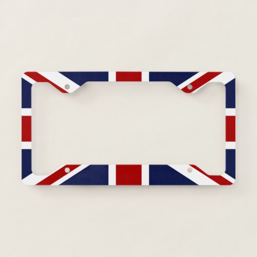 England Flag 3 License Plate Frame