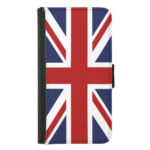 England Flag 3 Wallet Phone Case For Samsung Galaxy S5