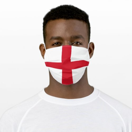 England Flag Adult Cloth Face Mask