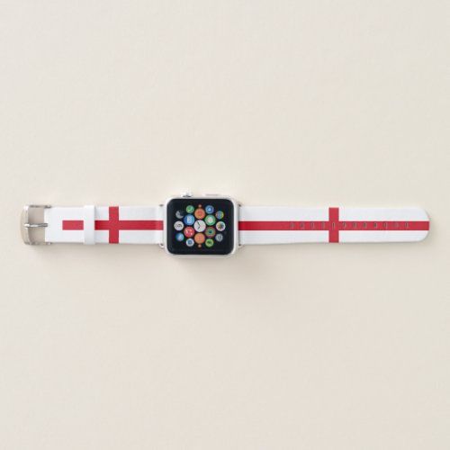 England Flag Apple Watch Band