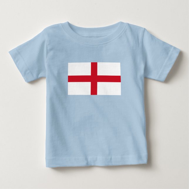 England Flag Baby T-Shirt (Front)