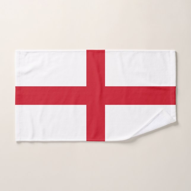 England Flag Bath Towel Set (Hand Towel)