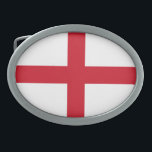 England Flag Belt Buckle<br><div class="desc">Patriotic flag of England.</div>