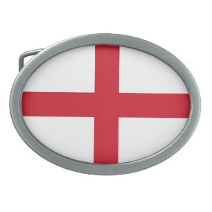 England Flag Belt Buckle